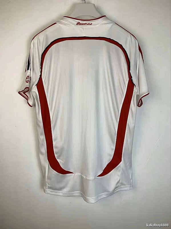 AC Milan Travel Kaka #22 soccer jersey White AC Milan with Modern Look
