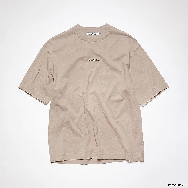 Acne Studios 2090-80 Style Ac908042 Stockholm Logo T-Shirt Clean Colorway