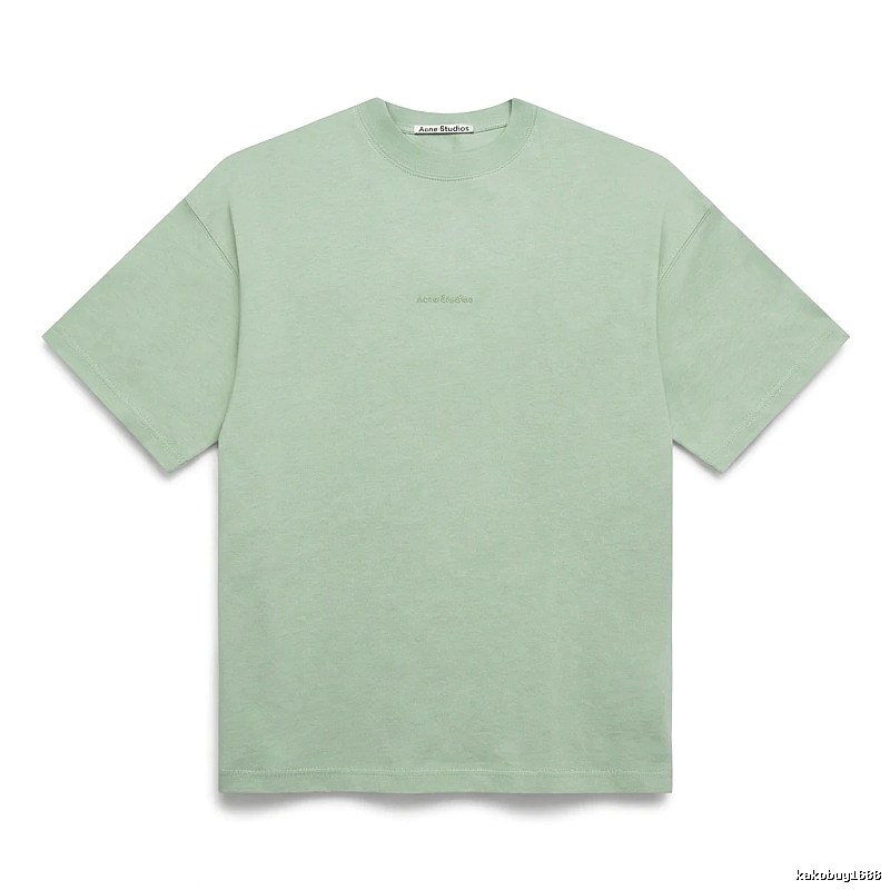 Acne Studios minimalist style light green T-shirt