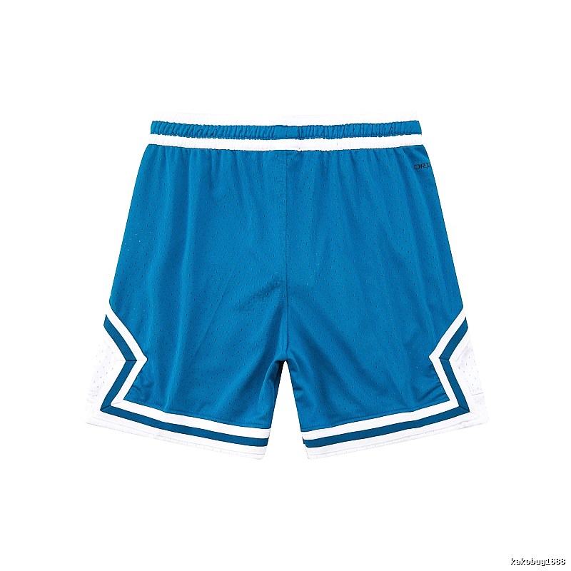 AJ basketball style blue shorts