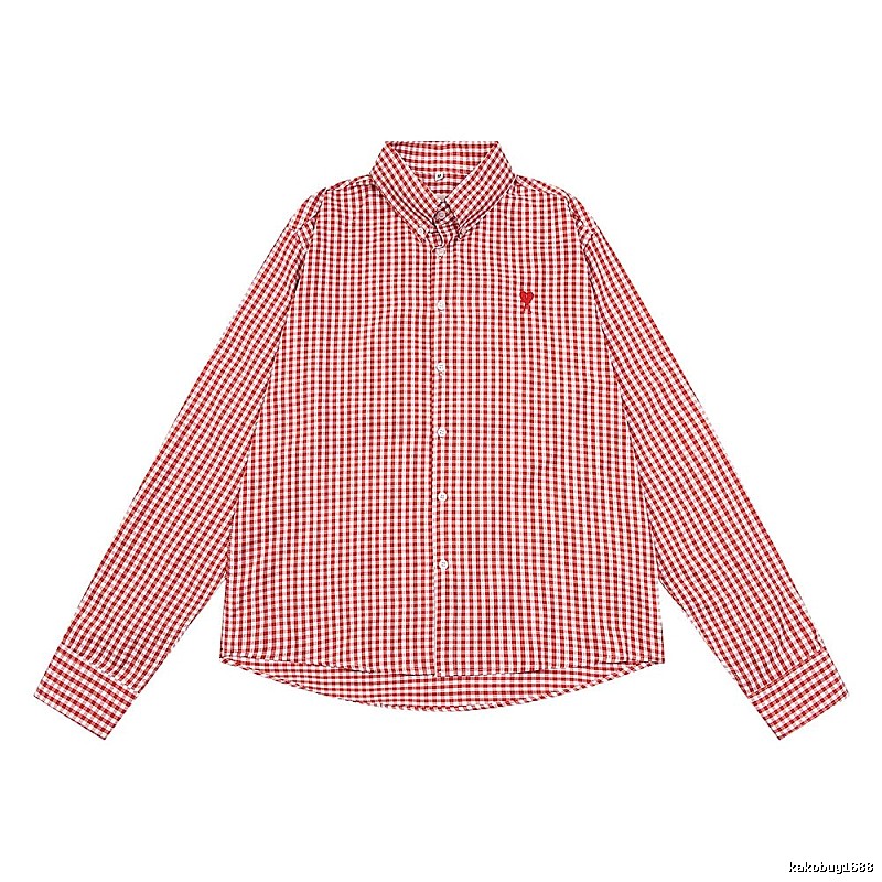 AMI checkered retro-style shirt