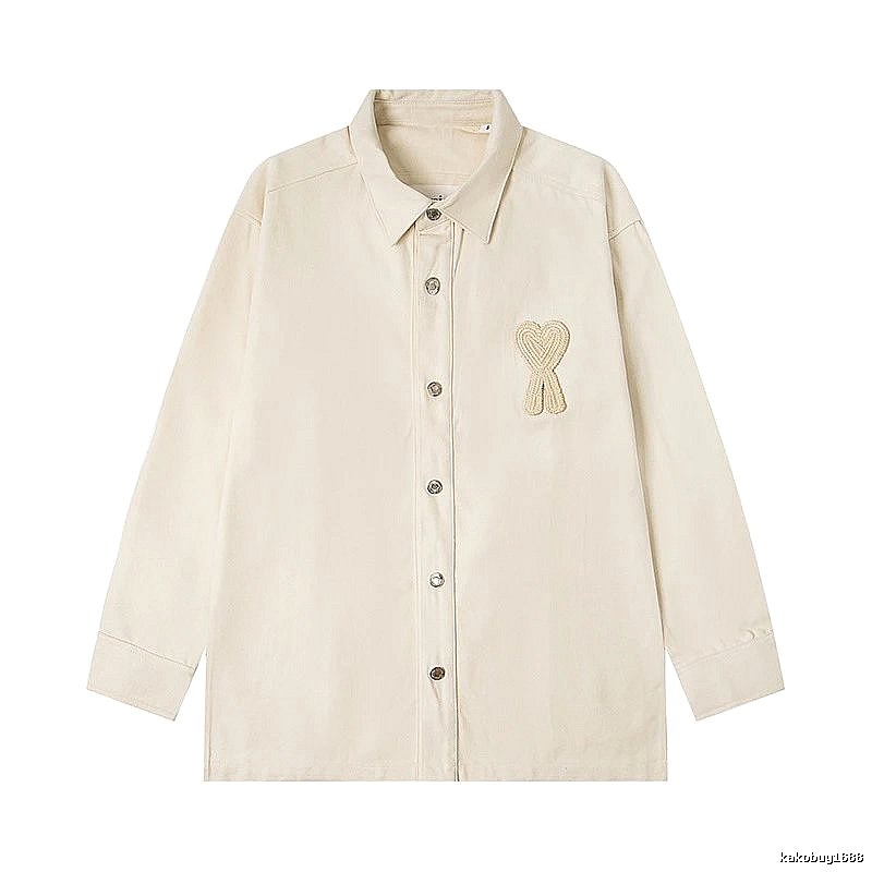 AMI Embroidered Love Style Shirt