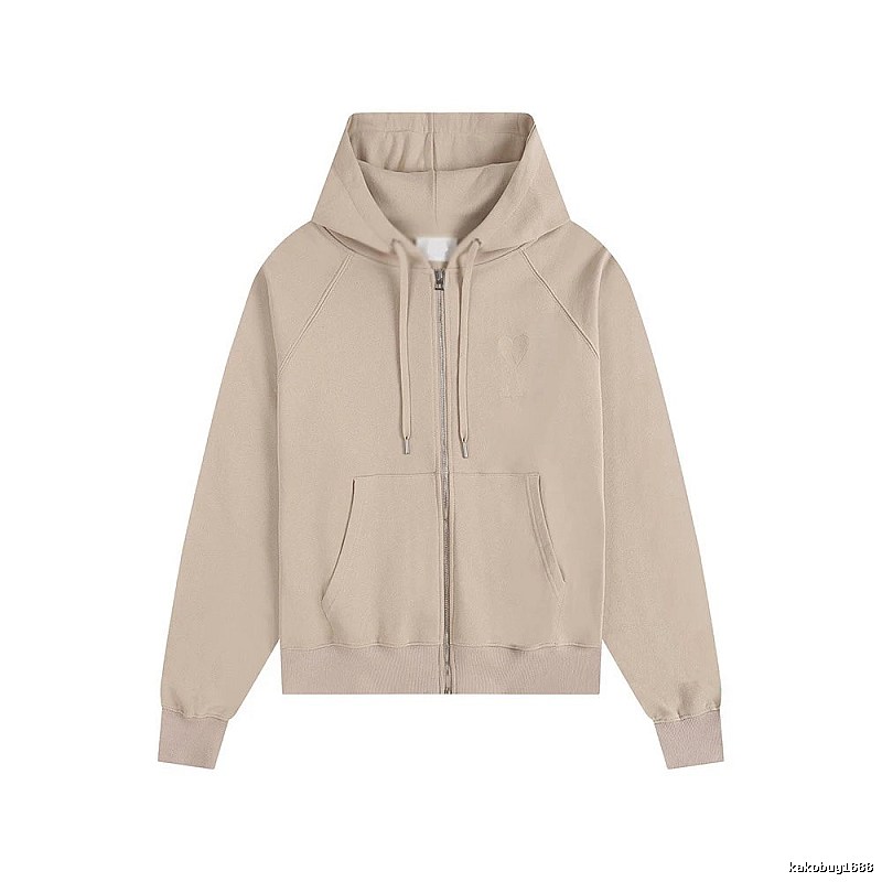 AMI Extremely Complex Style Beige Hoodie
