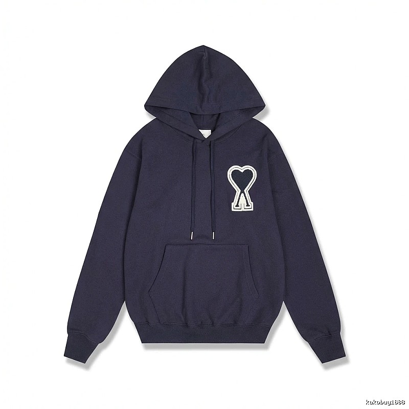 AMI Heart Pattern Hoodie