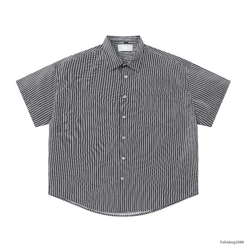 AMI striped retro-style shirt