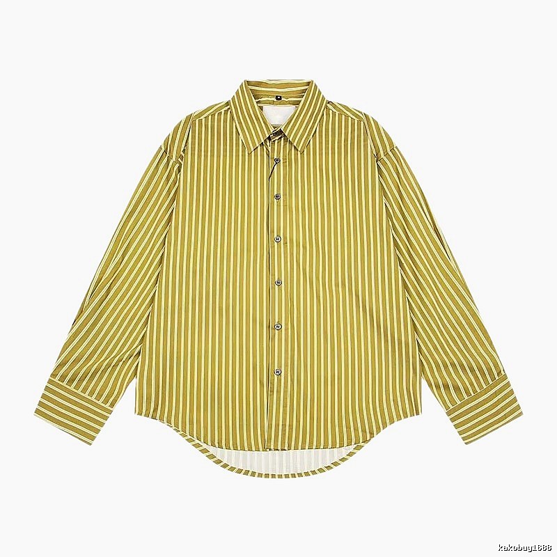 AMI striped retro-style shirt