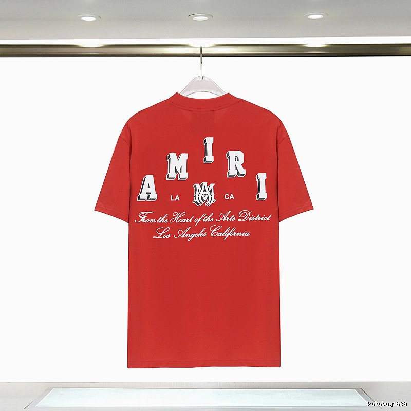 Amiri Lightweight Graphic T-shirt White Blue Amiri for Gift Ideas