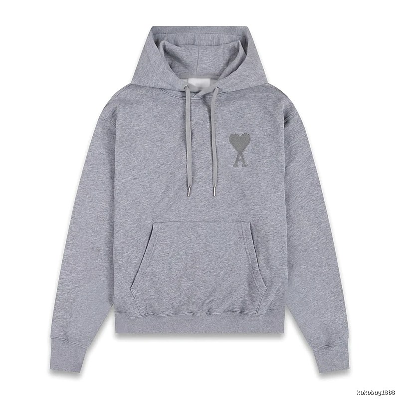 AMIRI Love Collection Grey Hoodie