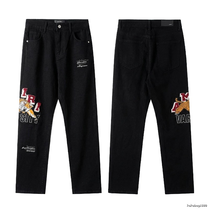 AMIRI retro - style black jeans