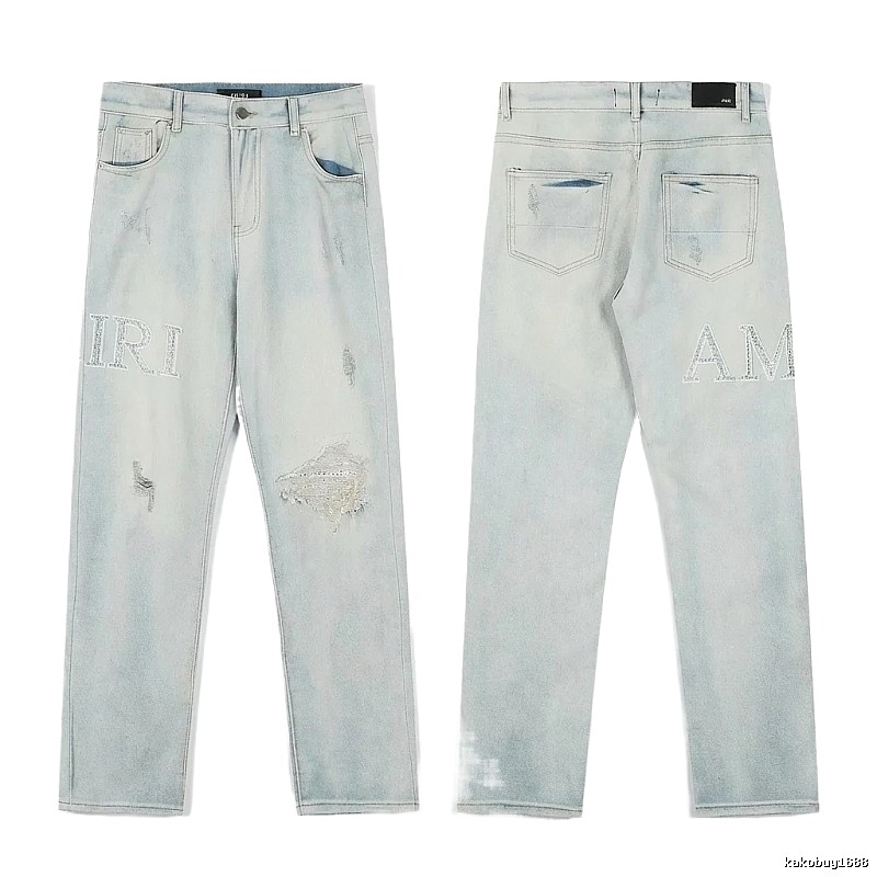 AMIRI Ripped Trendy and Cool Style Jeans