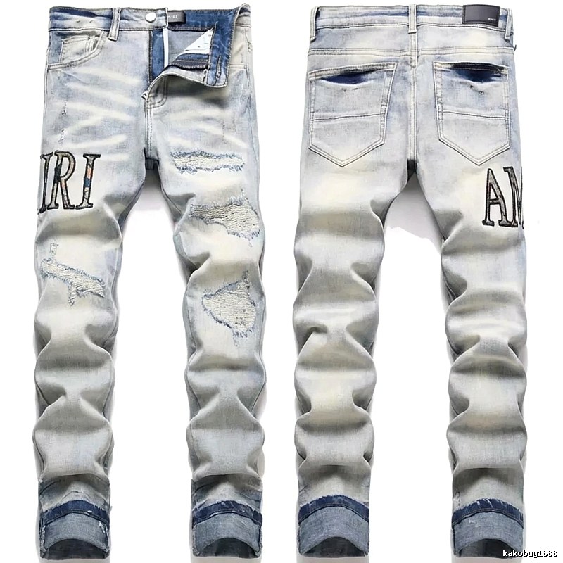 AMIRI Ripped Trendy Brand Jeans