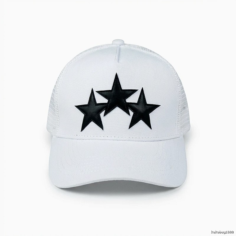 AMIRI Star Trendy White Hat