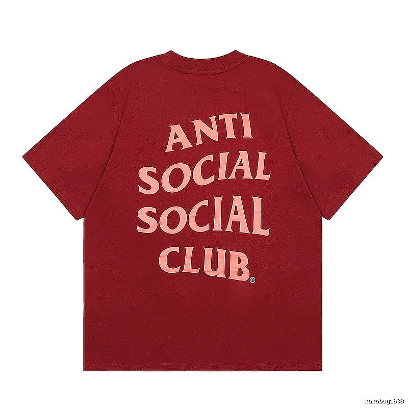 Anti Social Social Club Travel Logo T-shirt Black Orange Anti with Modern Look