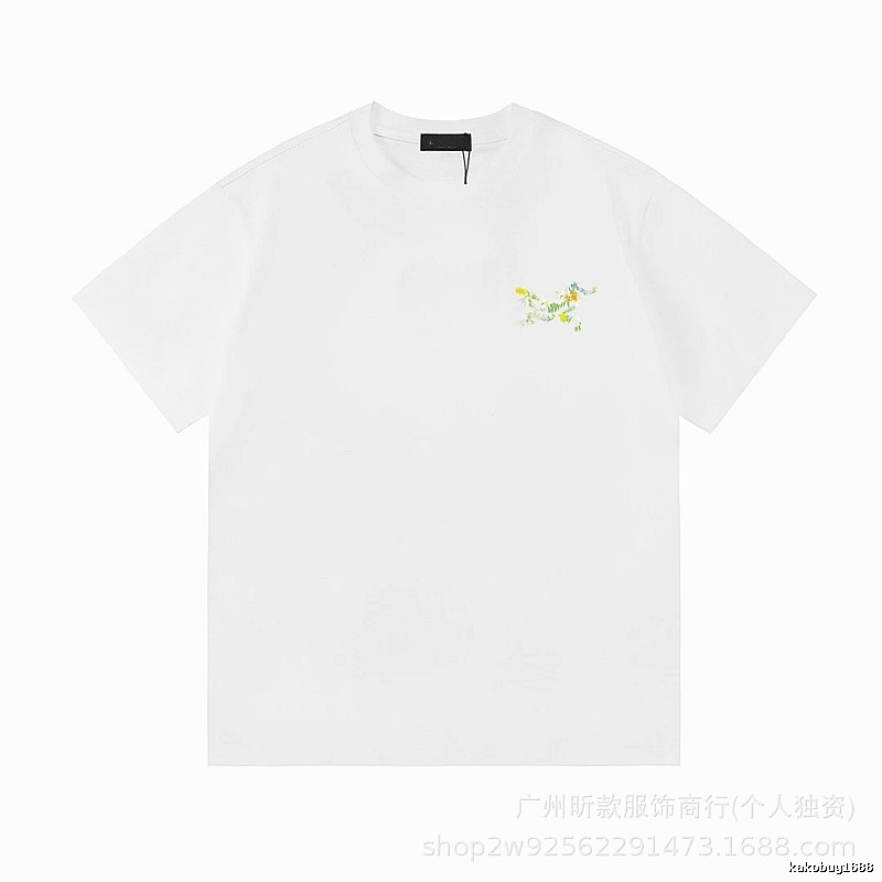 Arc'teryx Floral Print Outdoor Style White T-Shirt