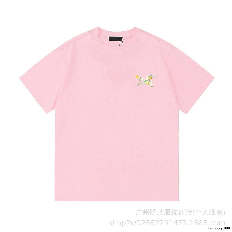 Arc'teryx Pink Short-sleeve T-shirt in Casual Floral Style