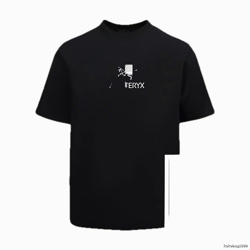 Arc'teryx Printed Street Style Black Short-sleeve T-shirt