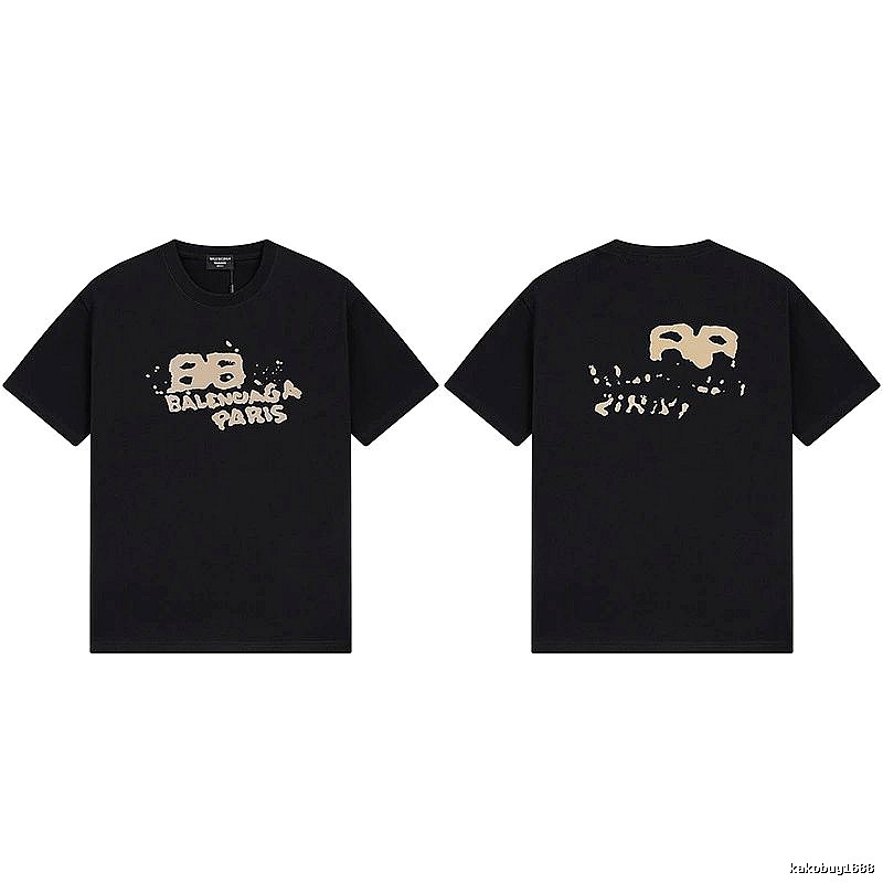Balenciaga BB Series Black T-shirt
