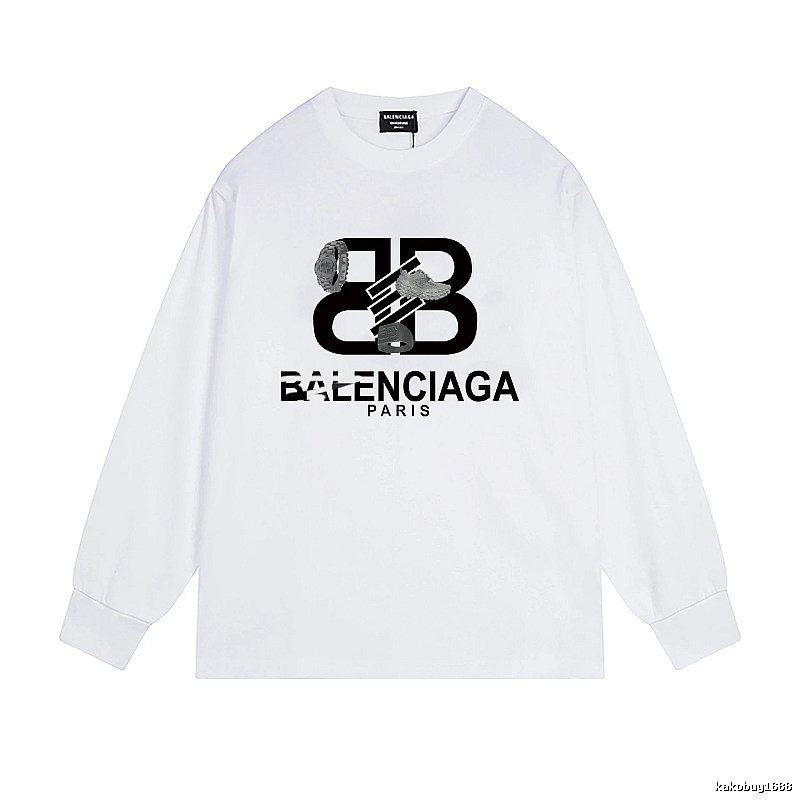 Balenciaga BB Series Simple White T-shirt