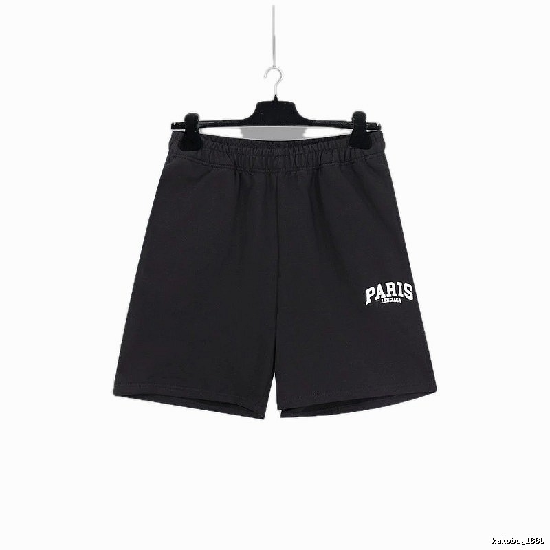 Balenciaga casual style black shorts