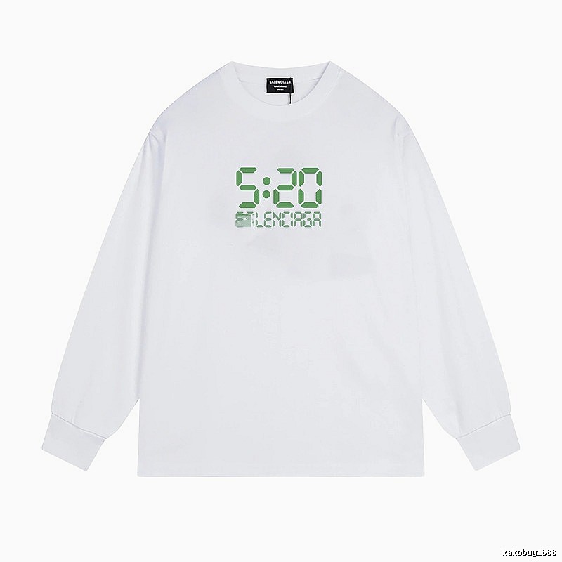 Balenciaga digital-style white T-shirt