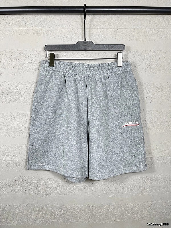 Balenciaga grey sports shorts