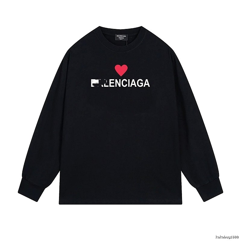 Balenciaga Love Simple Black T-shirt
