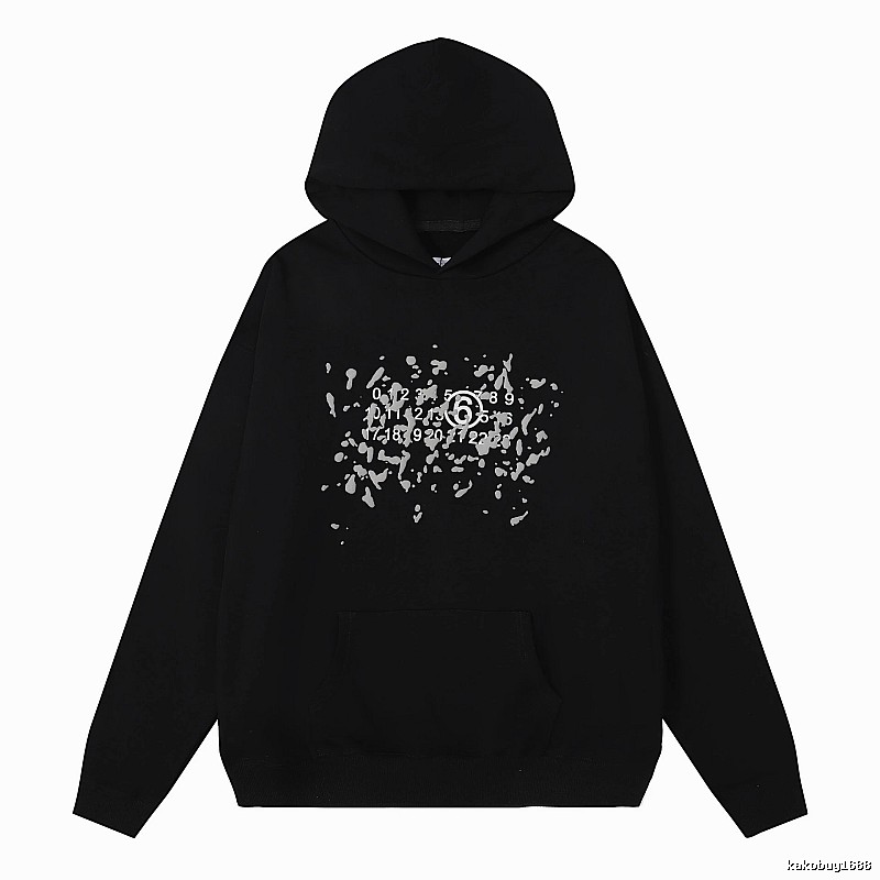 Balenciaga Monogram Logo hoodie Black Pullover Small for Layered Styling