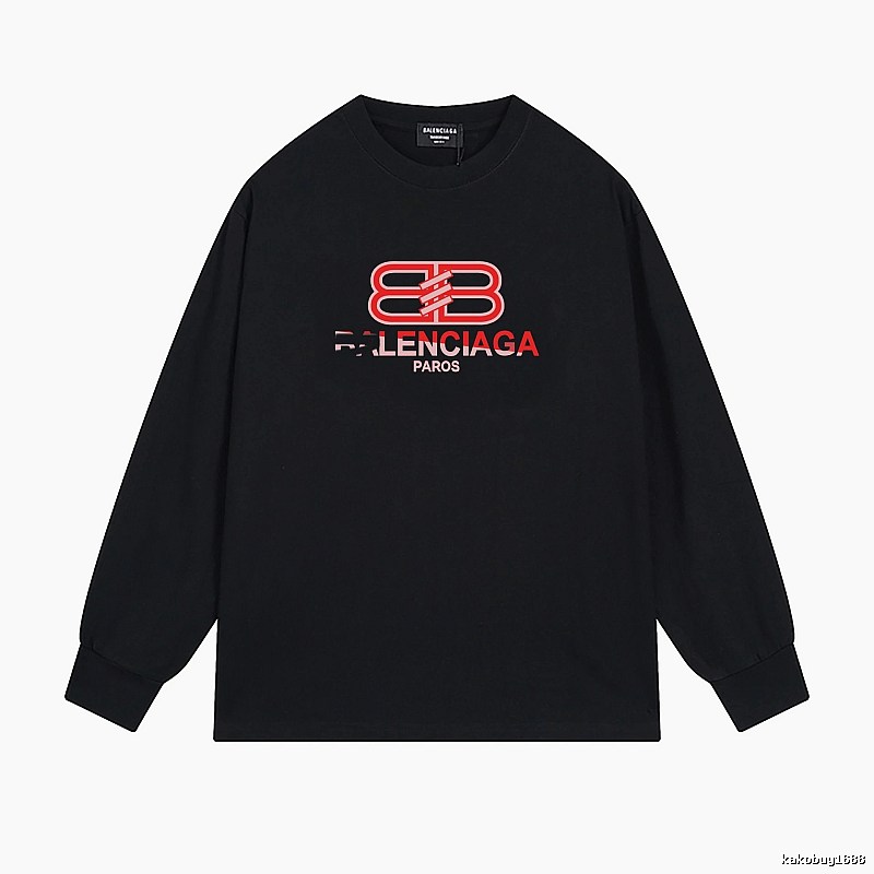 Balenciaga PAROS series black T-shirt
