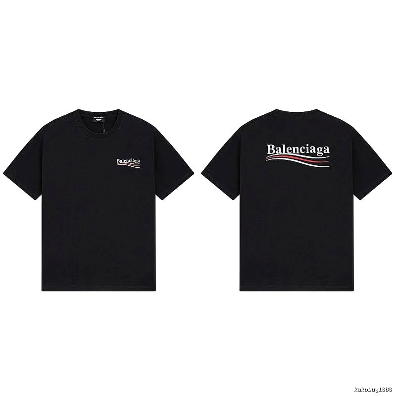 Balenciaga simple black short-sleeve