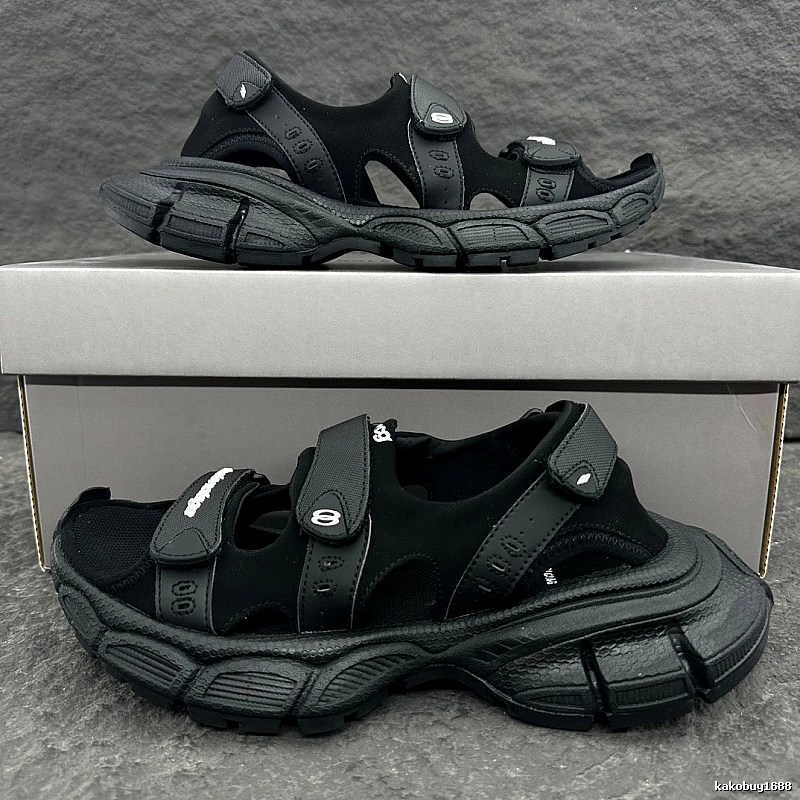 Balenciaga Sport Sandals with Black Strap Sandals for Casual Outfits