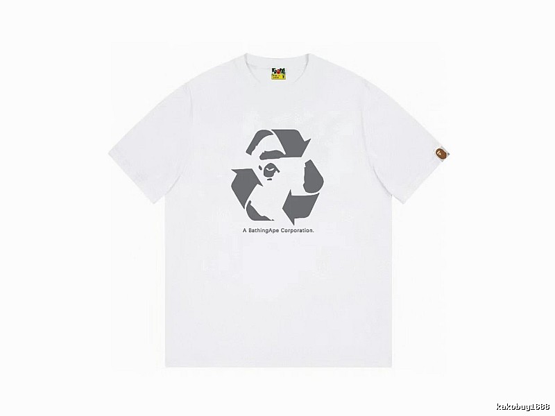Bape Recycling Collection White T-shirt