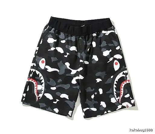 Bape Shark Camouflage Shorts