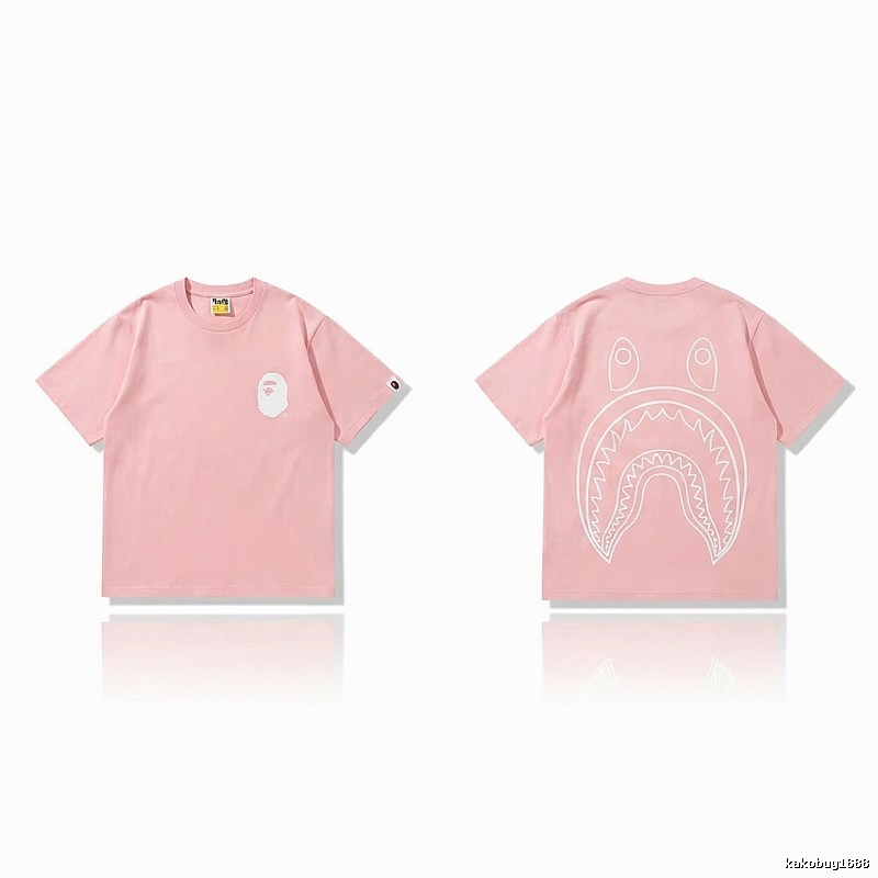 Bape Shark Series Pink T-shirt