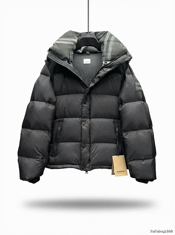 Black fashionable down jacket of Balenciaga