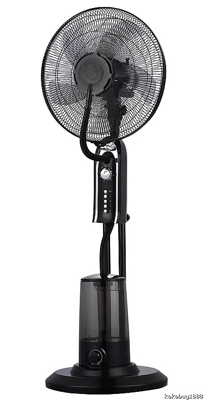 Bladeless Pedestal Cooling Fan For Room Airflow 18-inch Mechanical Control eu Plug