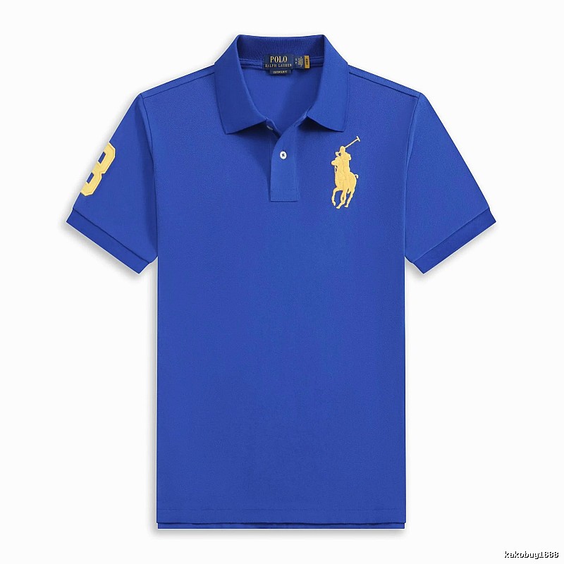 Blue polo shirts of Ralph Lauren Polo series
