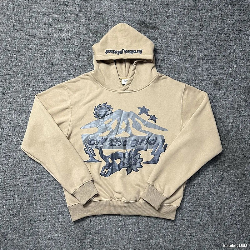 Broken Hearts Style H236 Skull Graphic Hoodie Active Casual
