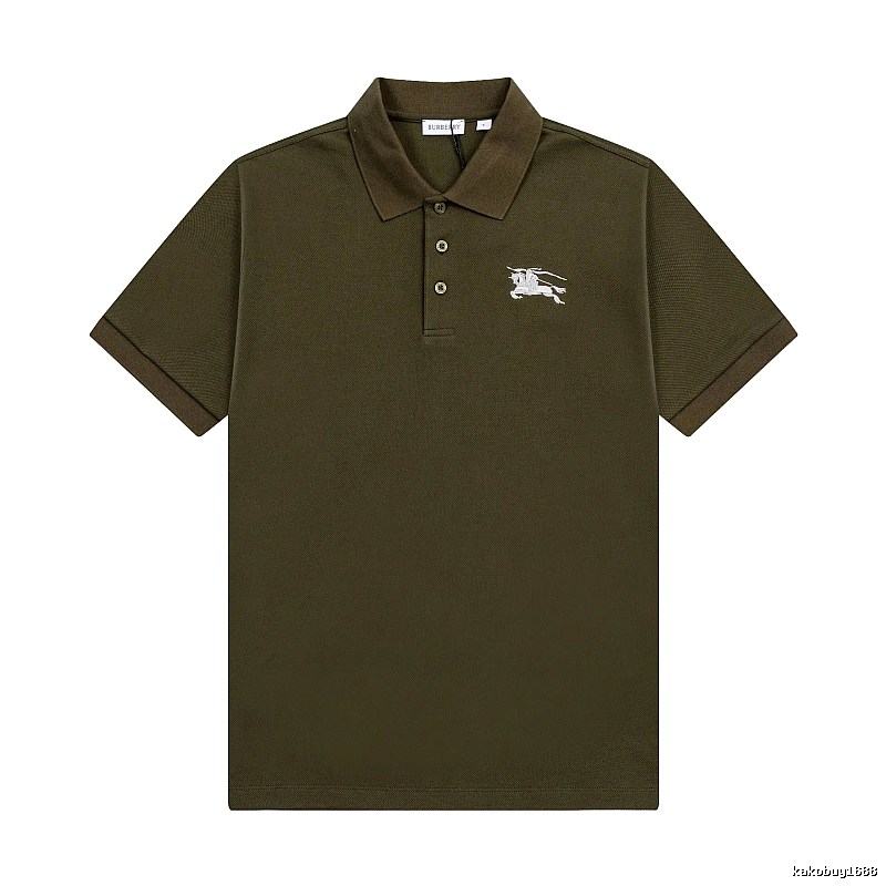 Burberry's retro-style polo shirt with the knight logo