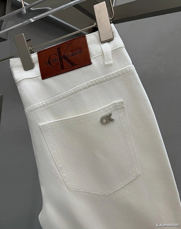 Calvin Klein Logo Jeans Wardrobe Edit in White