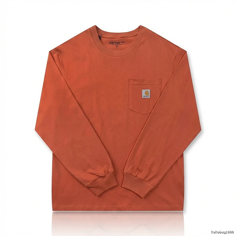 Carhartt basic orange sweatshirt