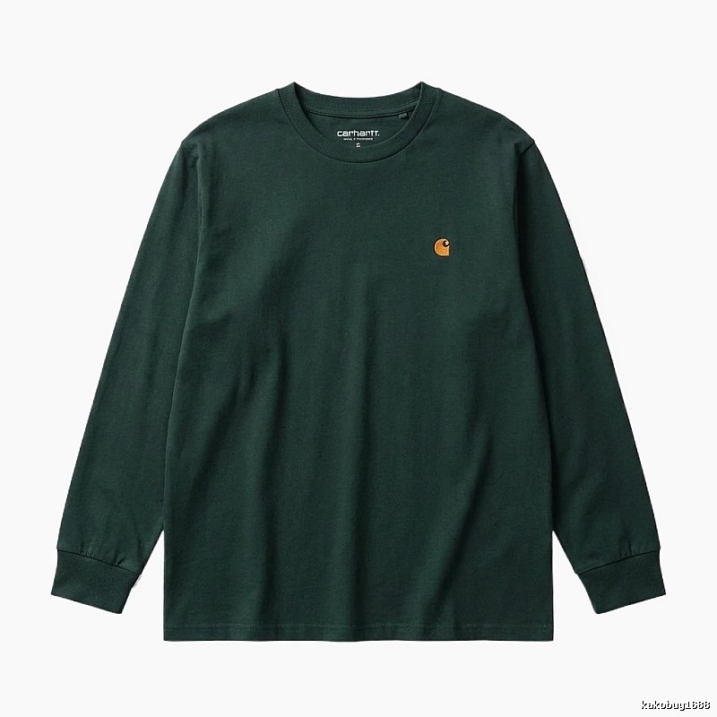 Carhartt basic simple dark green sweatshirt