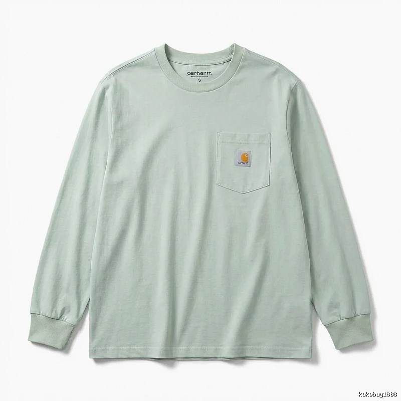 Carhartt basic simple style light green sweatshirt