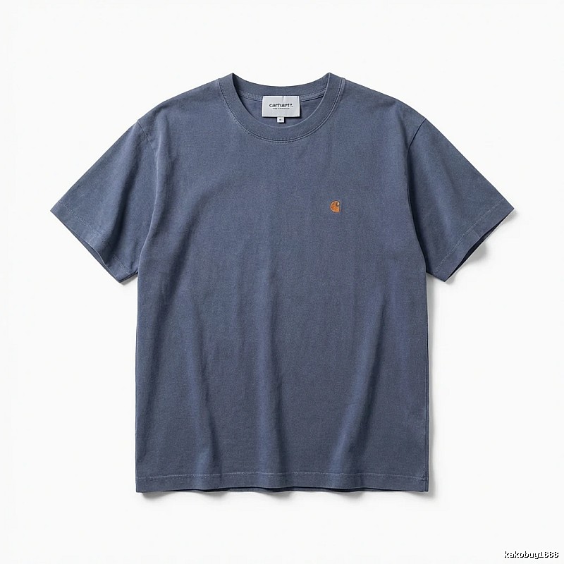 Carhartt Basic Style Simple Wind Gray-Blue T-shirt
