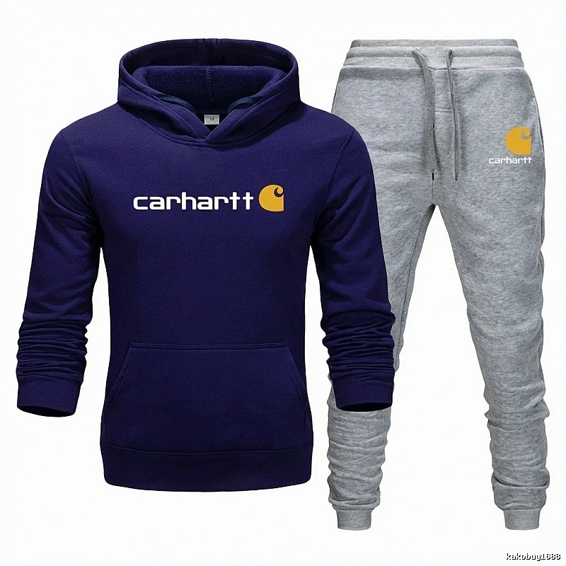 Carhartt casual sporty blue-gray suit
