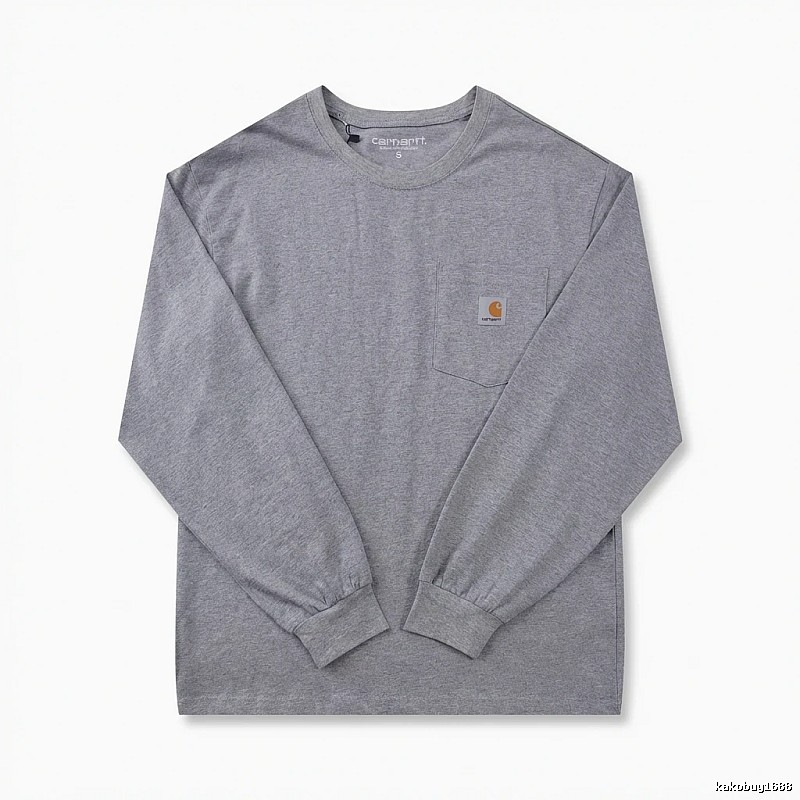 Carhartt classic American style grey long-sleeve