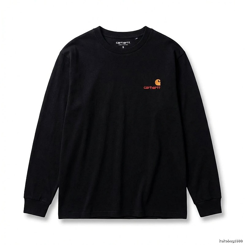 Carhartt simple style black sweatshirt