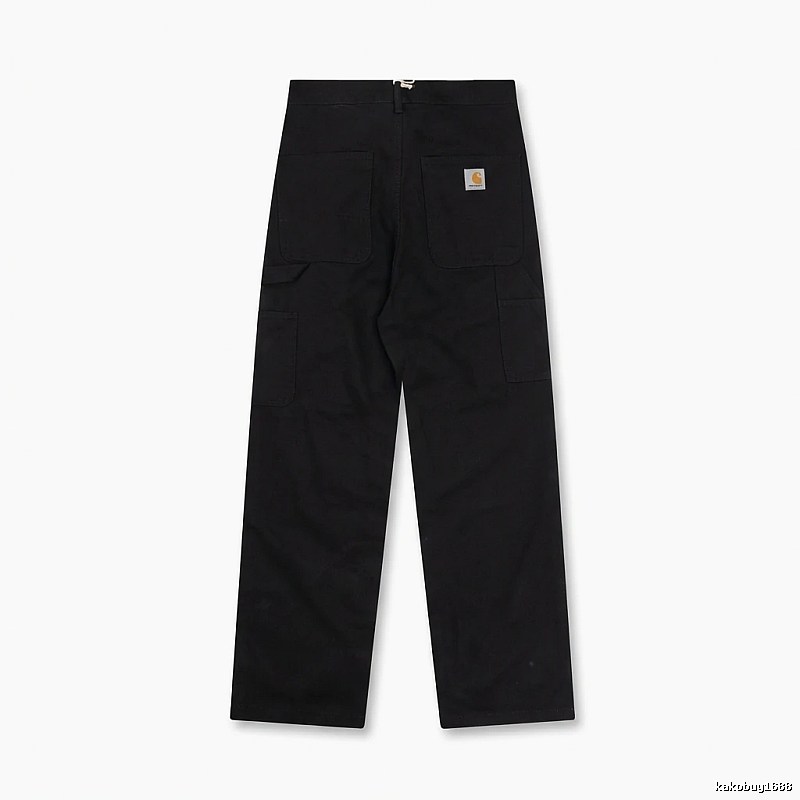 Carhartt workwear style black long trousers