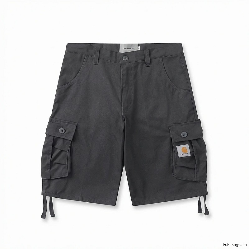 Carhartt workwear style dark grey shorts