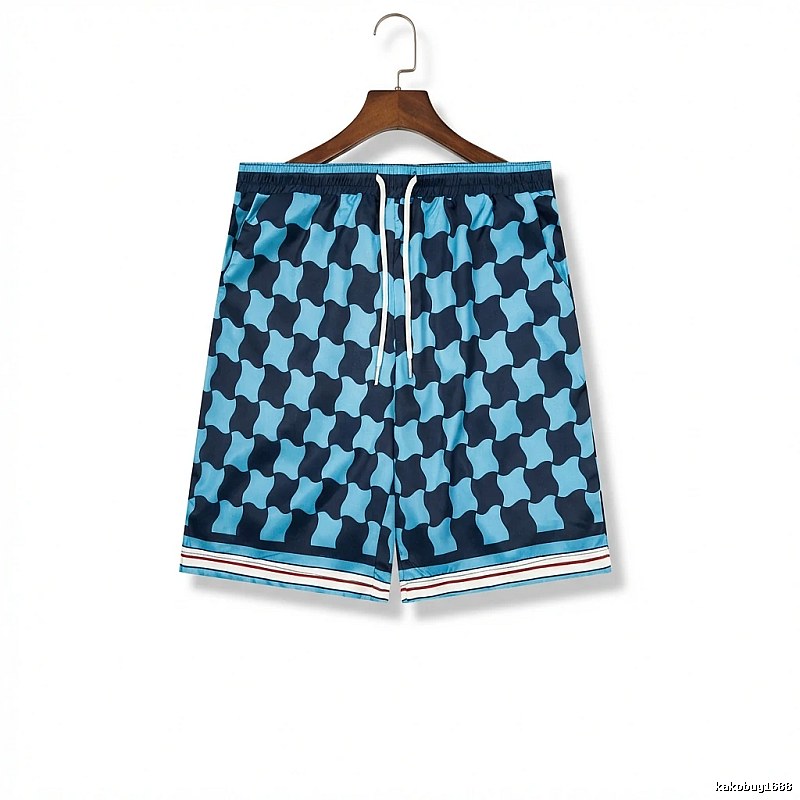 Casablanca checkerboard-style shorts