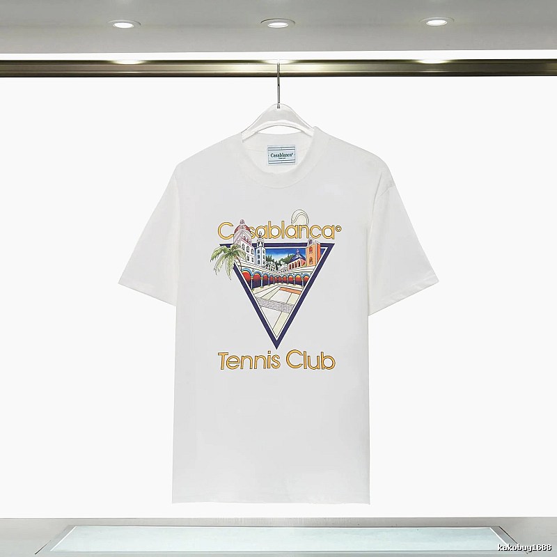 Casablanca retro style white T-shirt